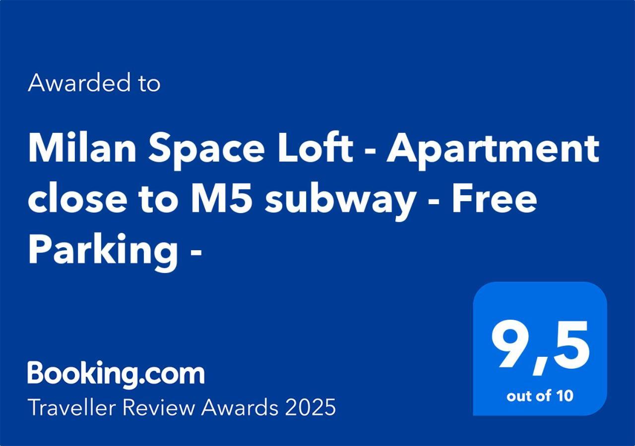 Milan Space Loft - Apartment Close To M5 Subway - Free Parking - Sky & Netflix Tv מראה חיצוני תמונה